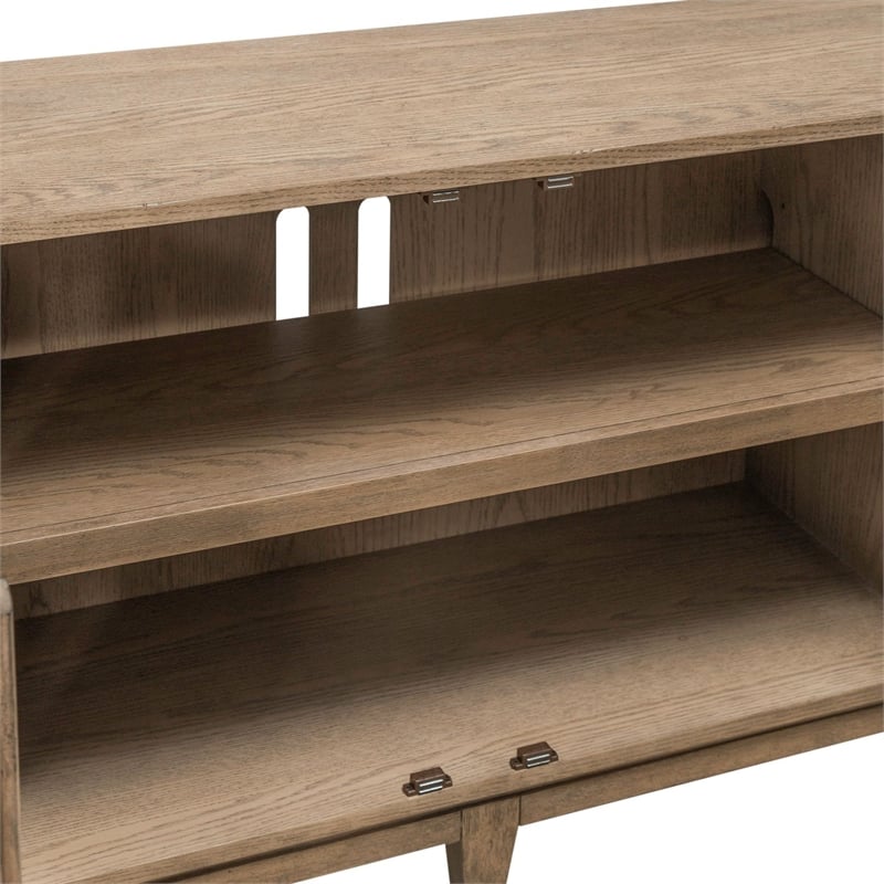Liberty Furniture Serenity 82 Inch Accent TV Console - Brown
