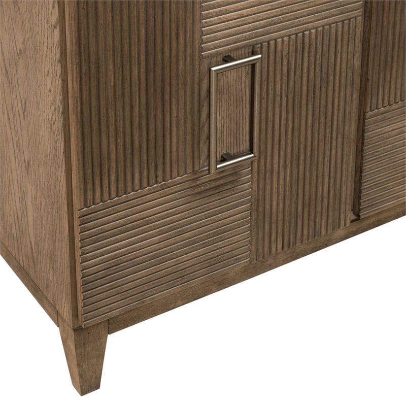 Liberty Furniture Serenity 82 Inch Accent TV Console - Brown
