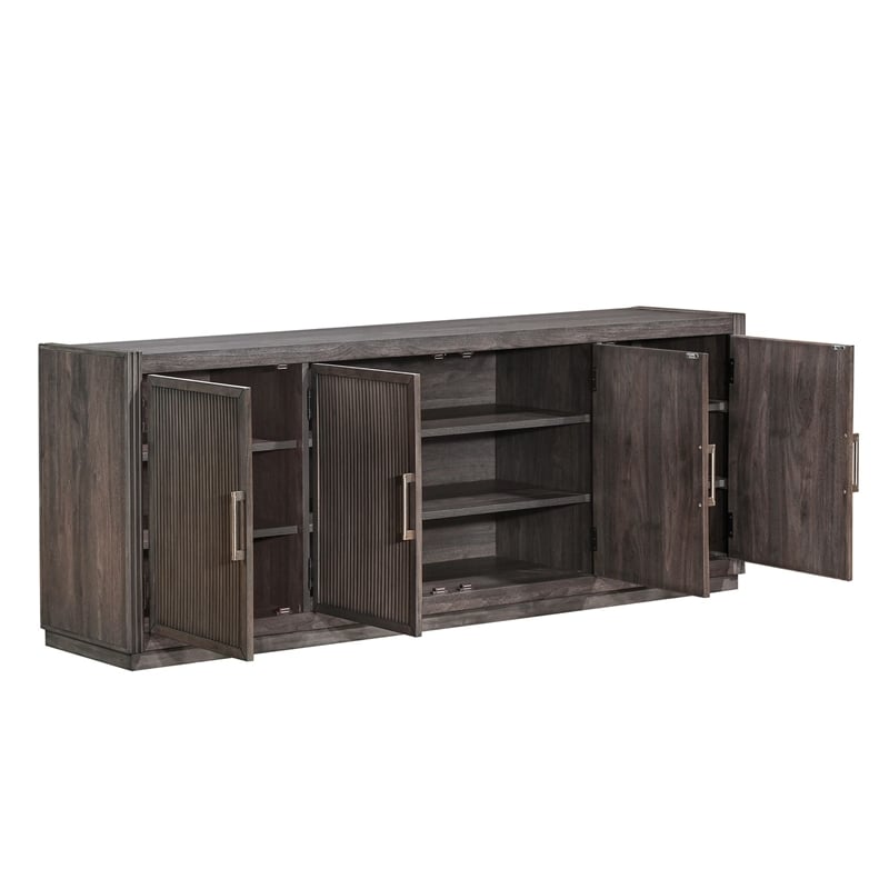 Liberty Furniture Modern Edge 77 Inch TV Console - Brown