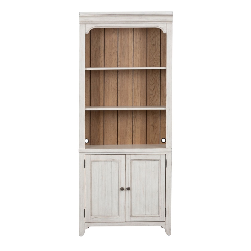 Liberty Furniture Farmhouse Reimagined Bookcase - White