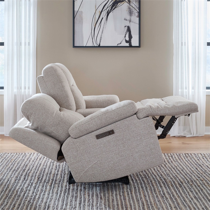 Liberty Furniture Cameron Loveseat with Console - White