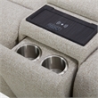 Liberty Furniture Cameron Loveseat with Console - White