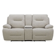 Liberty Furniture Cameron Loveseat with Console - White