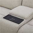 Liberty Furniture Cameron Loveseat with Console - White