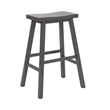 Liberty Furniture Creations 24 Inch Sawhorse Counter Stool- Gray