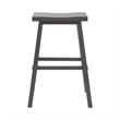 Liberty Furniture Creations 24 Inch Sawhorse Counter Stool- Gray