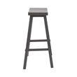 Liberty Furniture Creations 24 Inch Sawhorse Counter Stool- Gray
