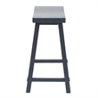 Liberty Furniture Creations 24 Inch Sawhorse Counter Stool- Navy