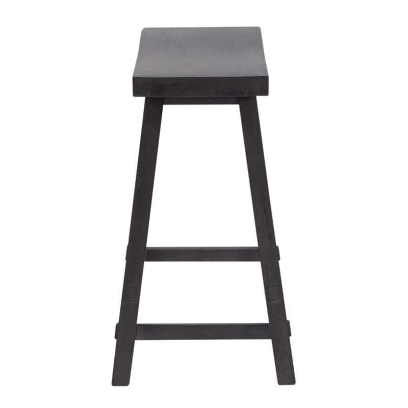 Liberty Furniture Creations 24 Inch Sawhorse Counter Stool - Slate