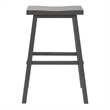 Liberty Furniture Creations 30 Inch Sawhorse Stool- Gray