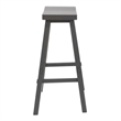 Liberty Furniture Creations 30 Inch Sawhorse Stool- Gray