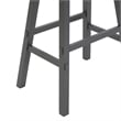 Liberty Furniture Creations 30 Inch Sawhorse Stool- Gray
