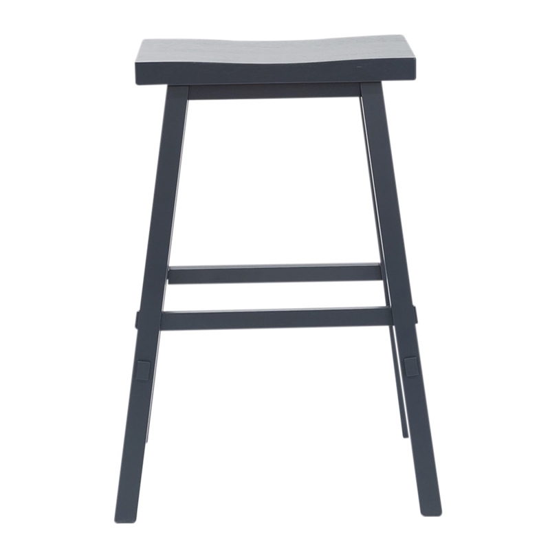 Liberty Furniture Creations 30 Inch Sawhorse Stool- Navy