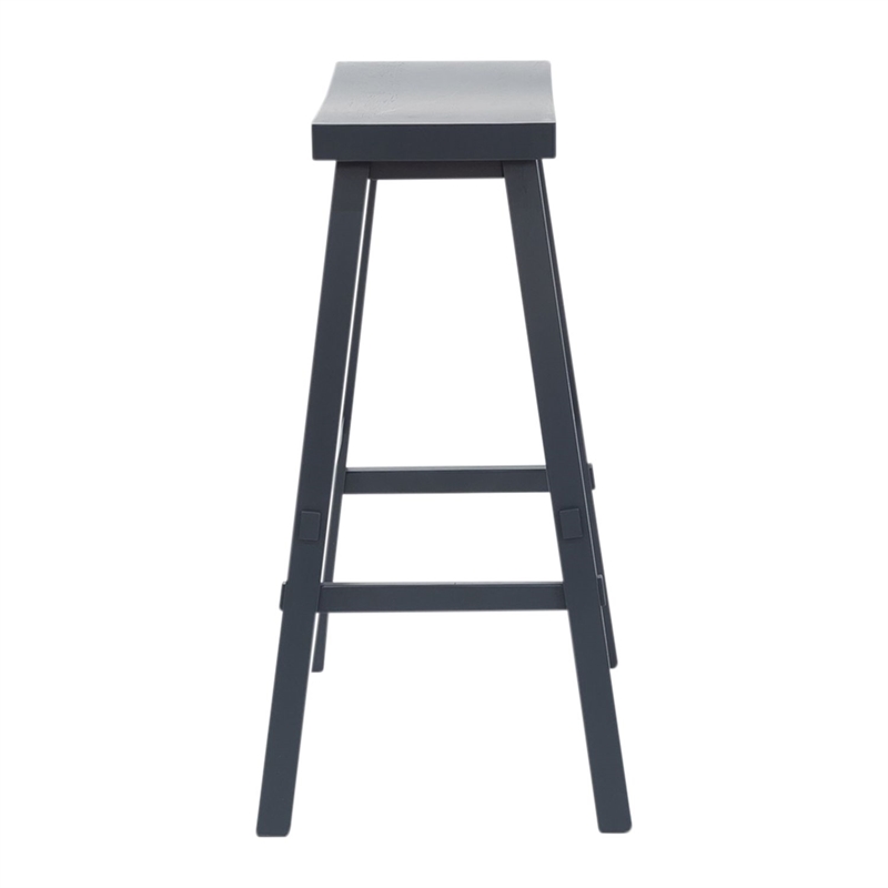 Liberty Furniture Creations 30 Inch Sawhorse Stool- Navy