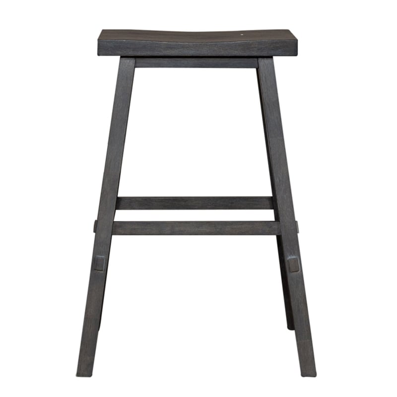 Liberty Furniture Creations 30 Inch Sawhorse Stool- Slate