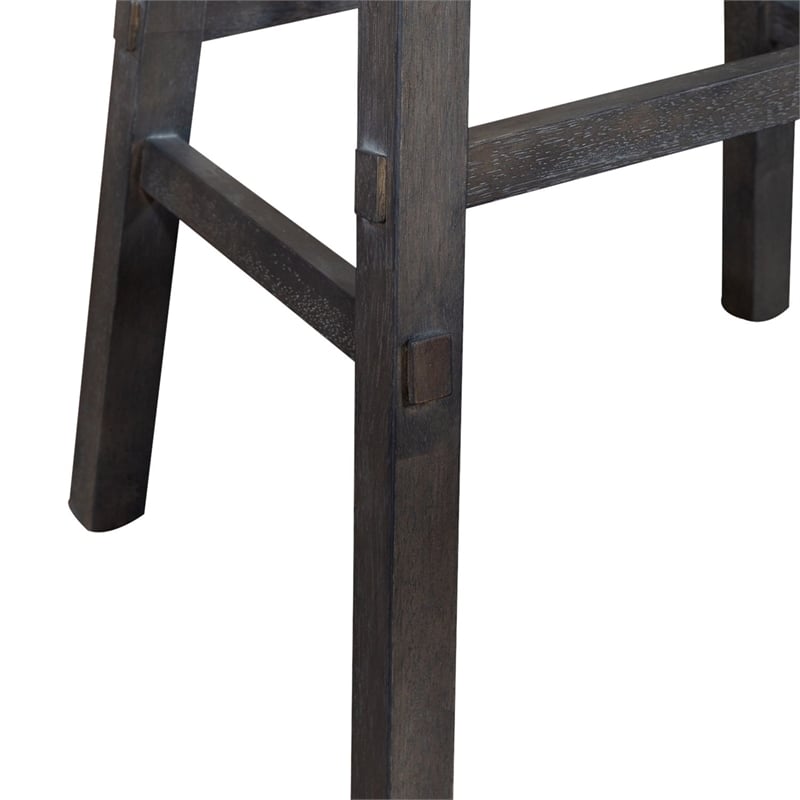 Liberty Furniture Creations 30 Inch Sawhorse Stool- Slate