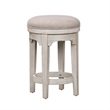 Liberty Furniture Farmhouse Reimagined Console Swivel Stool - White