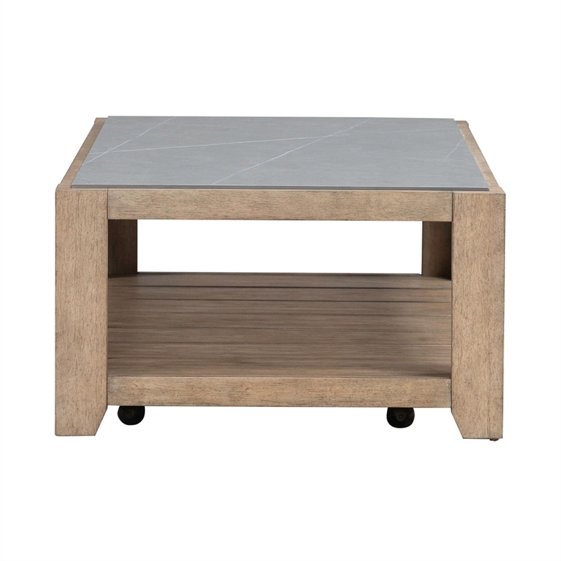 Liberty Furniture Millstone Cocktail Table - Brown