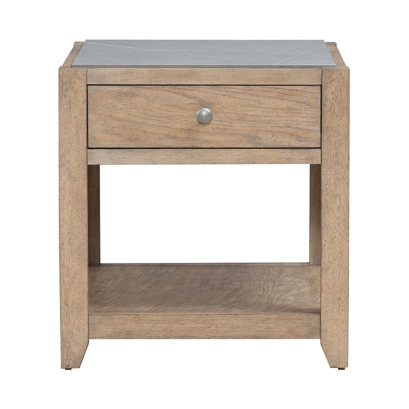 Liberty Furniture Millstone End Table - Brown