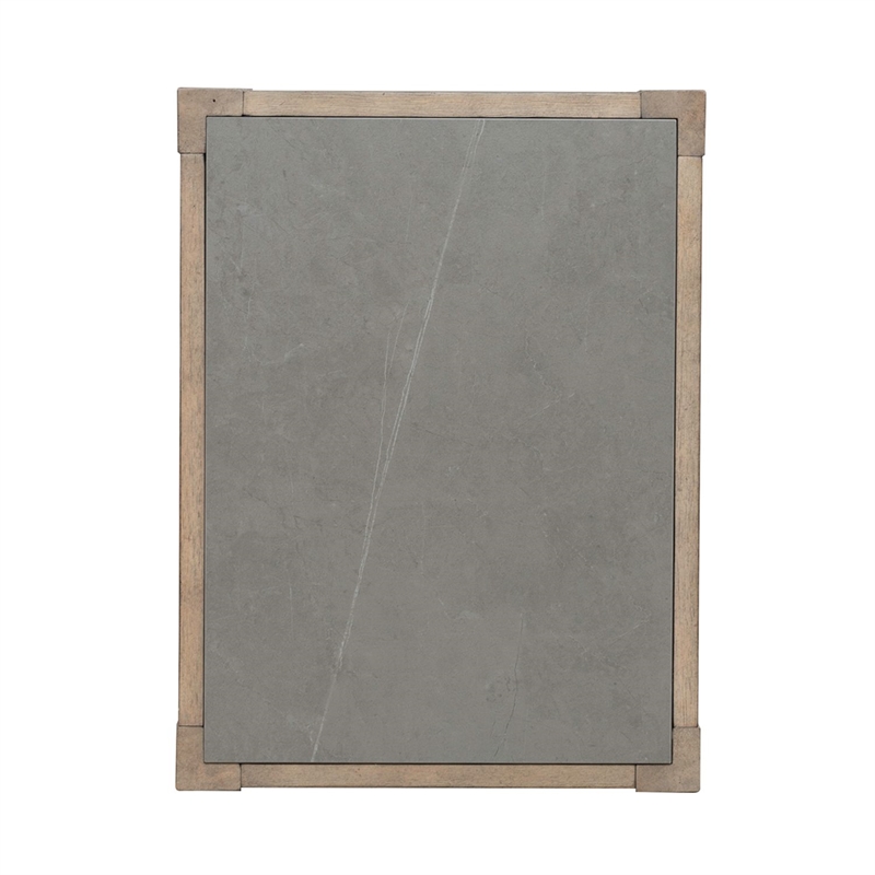 Liberty Furniture Millstone Chairside Table - Brown