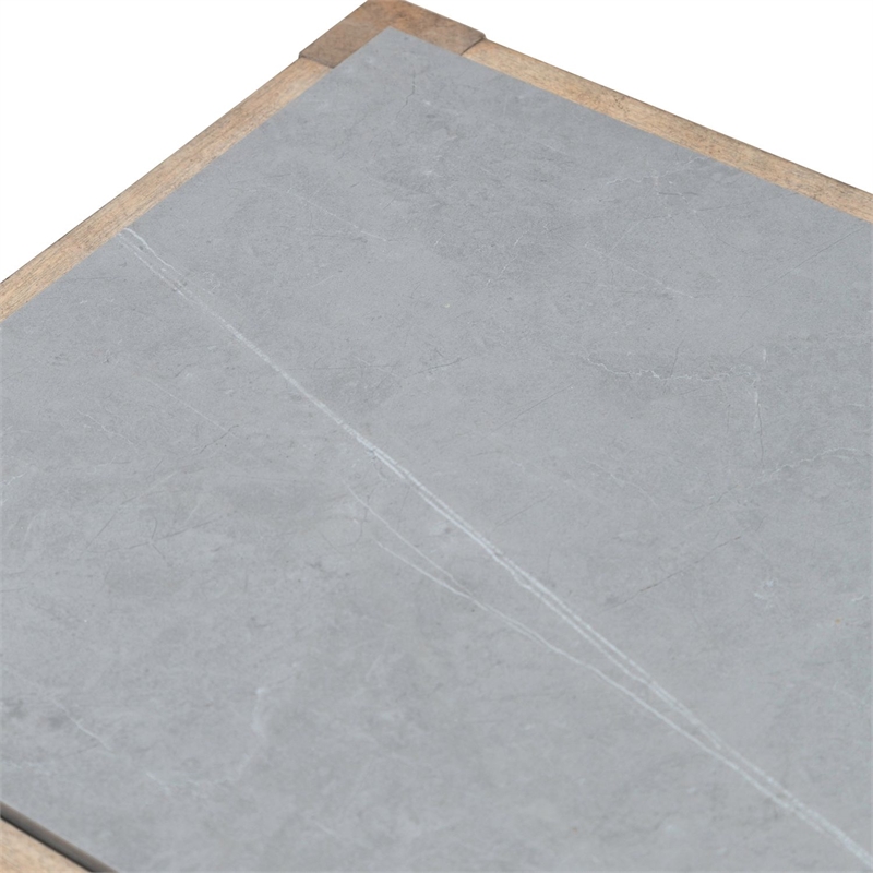 Liberty Furniture Millstone Chairside Table - Brown