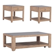 Liberty Furniture Millstone 3 Piece Living Room Table Set - Brown