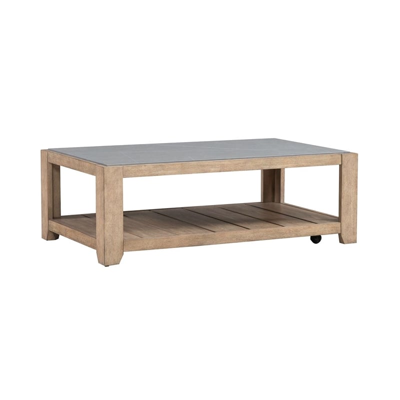 Liberty Furniture Millstone 3 Piece Living Room Table Set - Brown