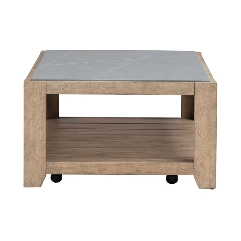Liberty Furniture Millstone 3 Piece Living Room Table Set - Brown