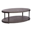 Liberty Furniture Modern View Oval Cocktail Table - Gray