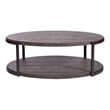 Liberty Furniture Modern View Oval Cocktail Table - Gray