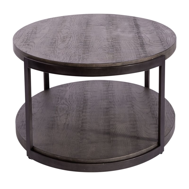 Liberty Furniture Modern View Oval Cocktail Table - Gray