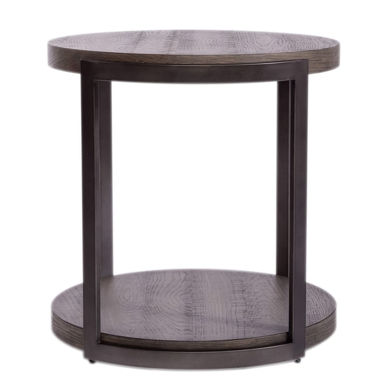 Liberty Furniture Modern View 3 Piece Living Room Table Set - Gray