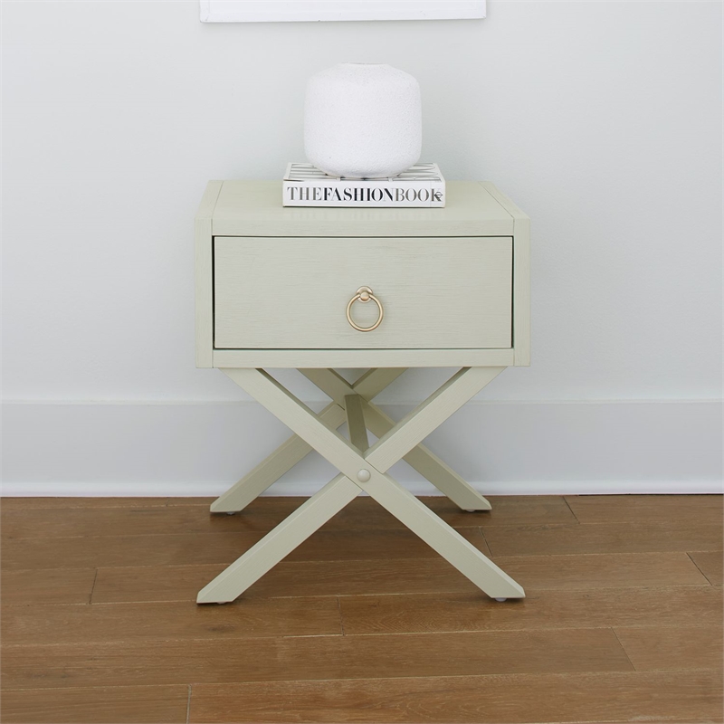 Liberty Furniture East End 1 Drawer Accent Table - Green