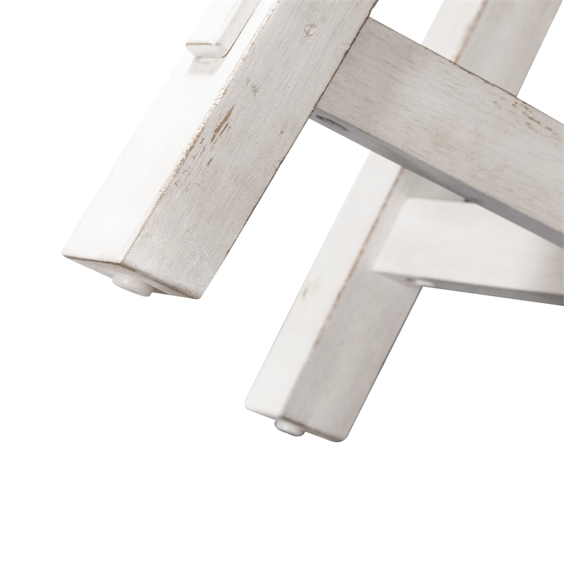 Liberty Furniture Modern Farmhouse 3 Piece Living Room Table Set - White