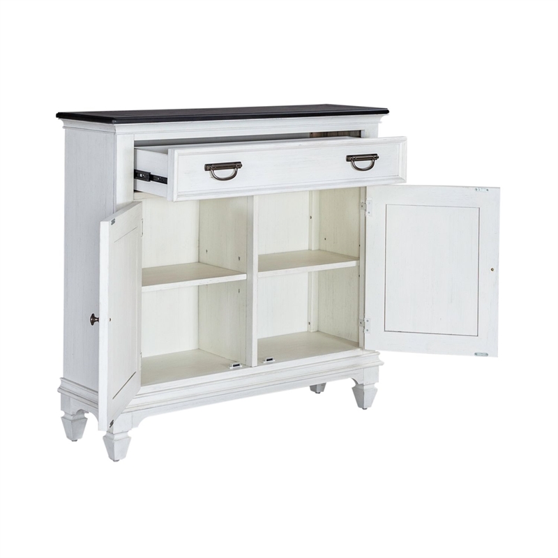 Liberty Furniture Allyson Park 42 Inch Accent Hall Console - White