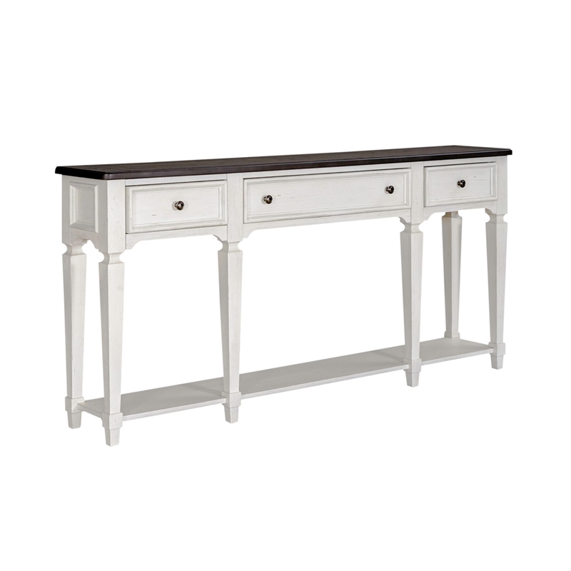 Liberty Furniture Allyson Park 72 Inch Hall Table - White