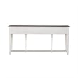Liberty Furniture Allyson Park 72 Inch Hall Table - White
