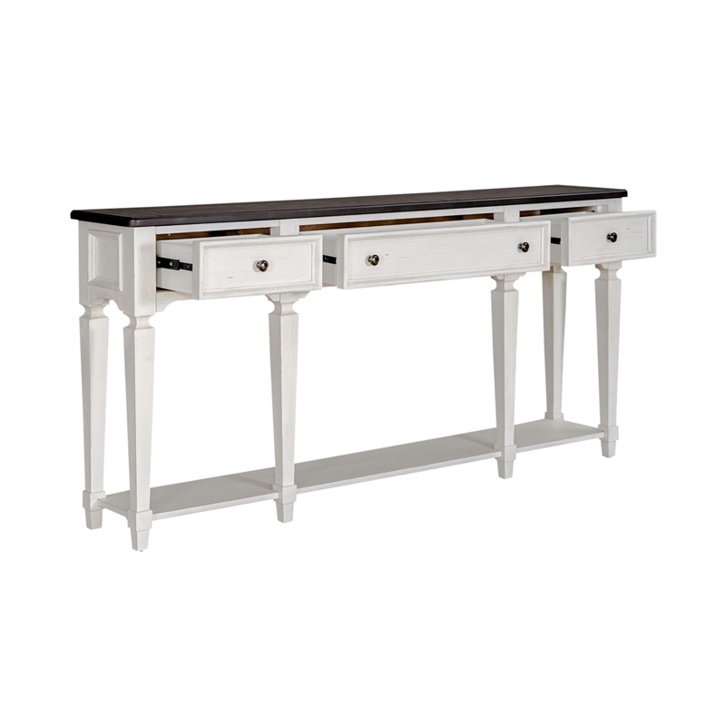 Liberty Furniture Allyson Park 72 Inch Hall Table - White