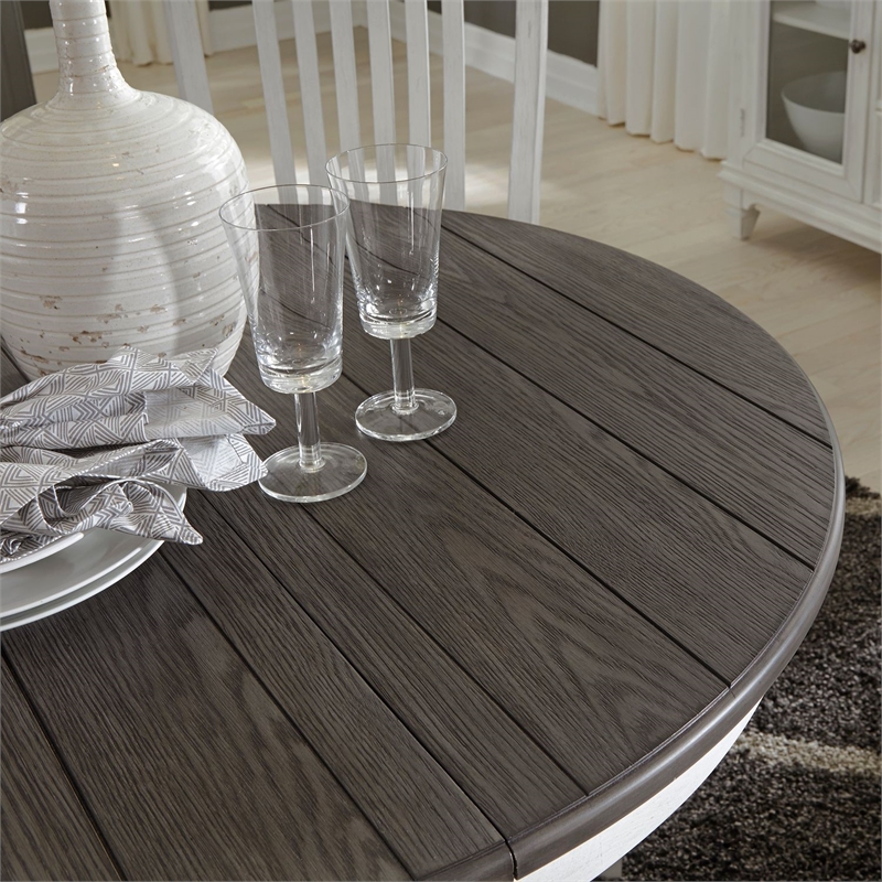 Liberty Furniture Allyson Park Pedestal Table - White