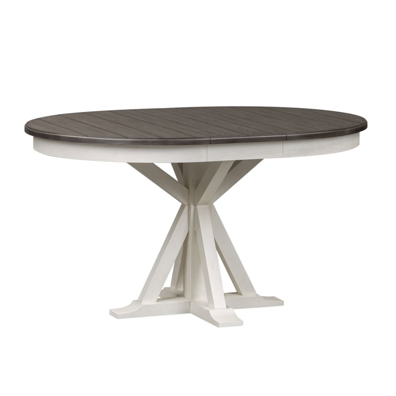 Liberty Furniture Allyson Park Pedestal Table - White