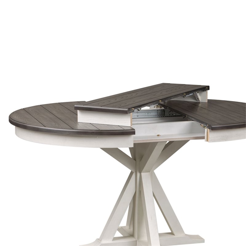 Liberty Furniture Allyson Park Pedestal Table - White