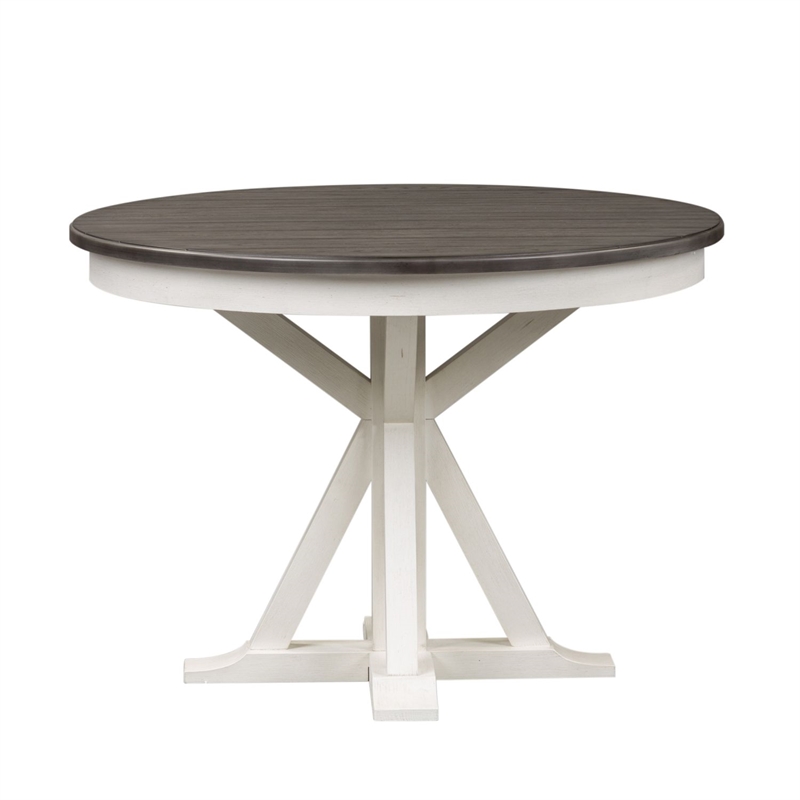 Liberty Furniture Allyson Park Pedestal Table - White