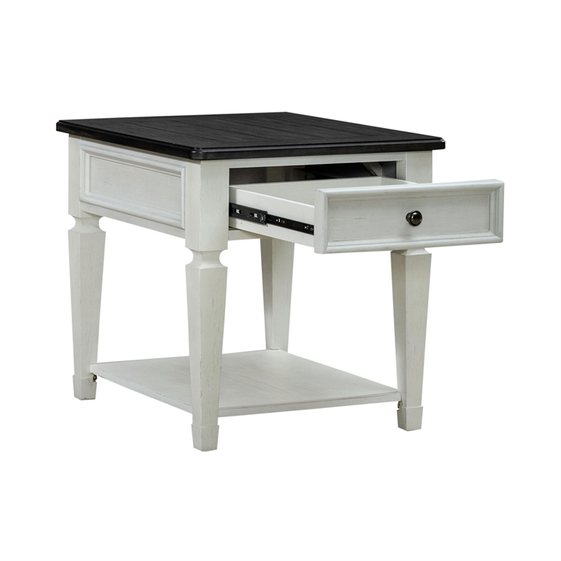 Liberty Furniture Allyson Park Drawer End Table - White