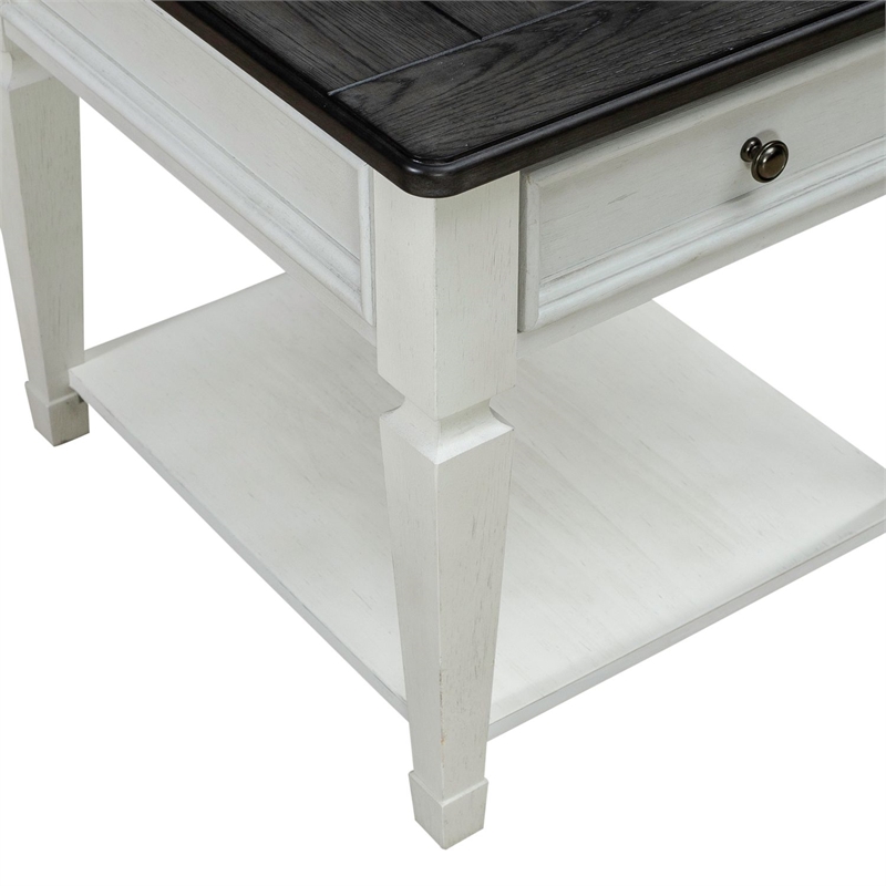 Liberty Furniture Allyson Park Drawer End Table - White