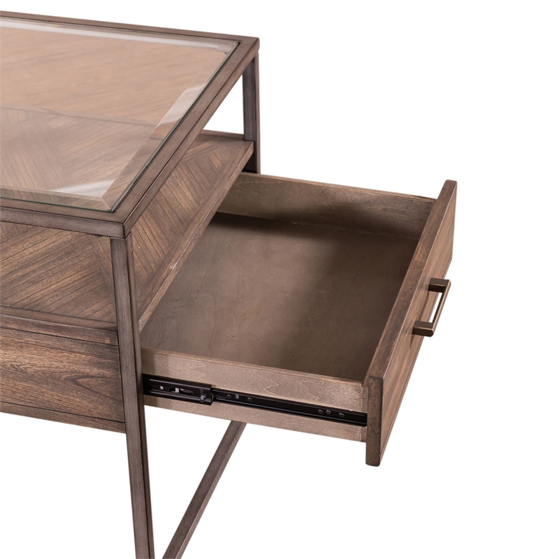 Liberty Furniture Jamestown End Table - Brown