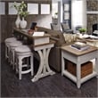 Liberty Furniture Farmhouse Reimagined 4 Piece Living Room Table Set - White