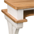 Liberty Furniture Farmhouse Reimagined Console Bar Table - White