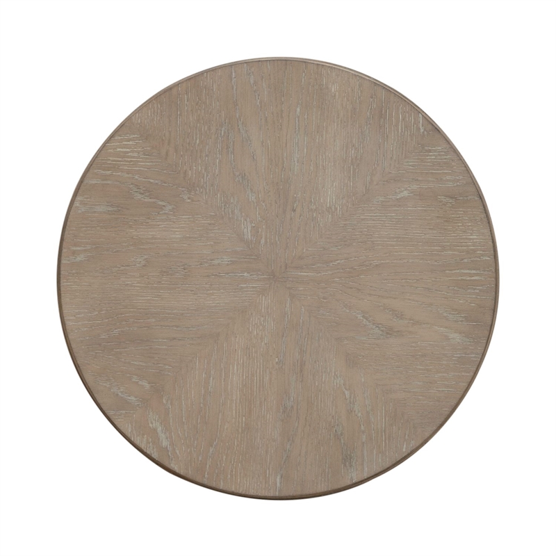 Liberty Furniture Brentwood Round End Table - Brown
