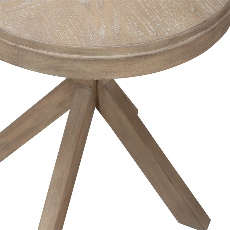 Liberty Furniture Brentwood Round End Table - Brown