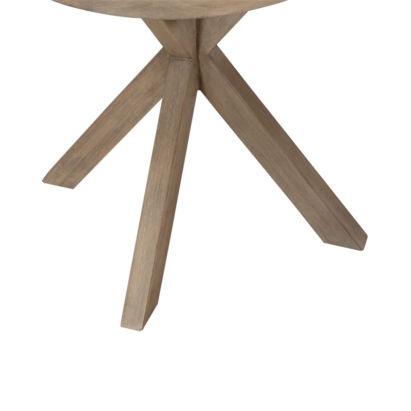 Liberty Furniture Brentwood Round End Table - Brown